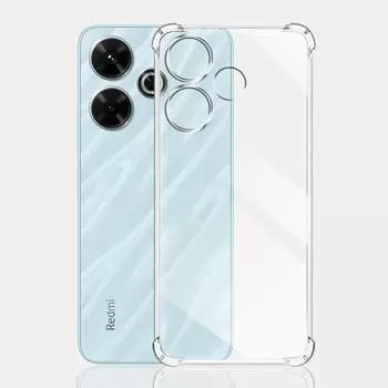 Противоударный прозрачный чехол для Redmi 13 4G, мягкий прозрачный силиконовый чехол для телефона Redmi 13 5G, защитный чехол для Redmi13 Funda For Redmi 13 4G