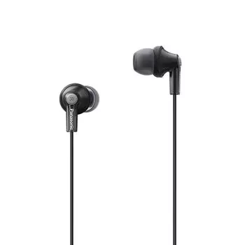 Проводные наушники Panasonic с микрофоном, черные RP-HJE150M-K