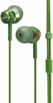 Проводные наушники Sony Canal type зеленые G MDR-EX155: MDR-EX155