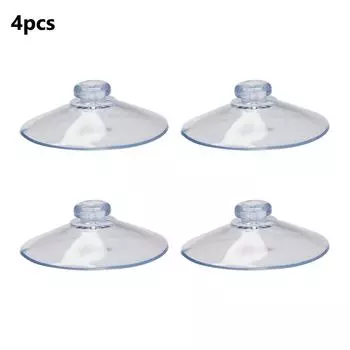 Прозрачная присоска 4шт/10шт Эстетика Прозрачная 4pcs 5cm