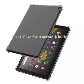 Прозрачный чехол для Amazon Kindle Fire Max 11 2023, силиконовая задняя крышка из ТПУ для планшета, чехол для Kindle Fire HD 10 2019 2023, защитный чехол Fire HD10 2023 чистый