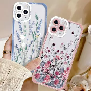 Прозрачный чехол для телефона iPhone 11, чехлы для iPhone 13 Pro Max 11 12 13 14 Plus Mini Xr X Xsmax 7 8 Se 2020 2022, задняя крышка, мягкие чехлы For iPhone 7