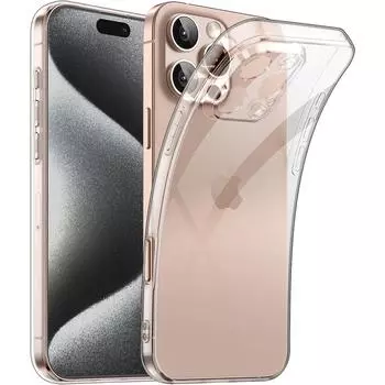 Прозрачный чехол TPU для iPhone 16 Pro Max 15 Plus 14 13 Mini 12 11 X XS XR SE 2022 2020 7 8 6 6S 5S 16Pro 16Plus 15Pro Прозрачный чехол для телефона Аксессуары For iPhone 16 чистый