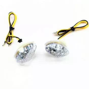 Прозрачный светодиодный указатель поворота для Honda Cbr1000Rr Cbr 900 929 954 600 Rr 600Rr F4 F4I