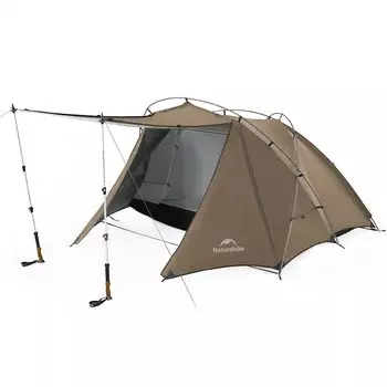 Прямая продажа Naturehike. Палатка для 2 человек с просторной передней двойной водонепроницаемой сумкой для хранения 3 человек для одиночного кемпинга,