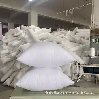 Прямоугольная основа подушки из ворсованной ткани - подкладка для кровати или пояса, 45x50 см Pillow core must be 5cm larger than pillow cover