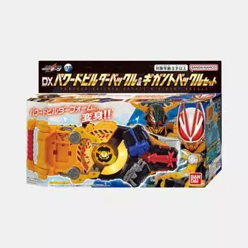 Пряжка DX Powered Builder и набор пряжек Gigante, популярная корейская марка Bandai
