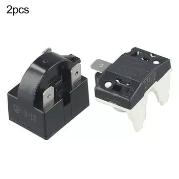 PTC Защита от перегрузки Защитное реле холодильника Пуск Стартер 1pin-12ohm+1/2HP