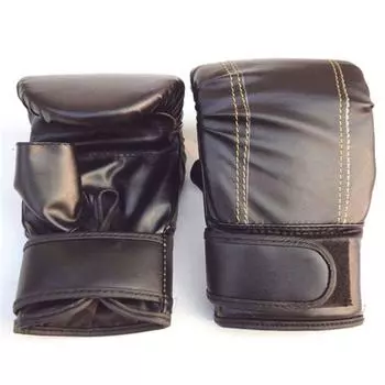 PU Leather Boxing Gloves Black Fighting Training Glove Boxing Training Gloves Adult красный
