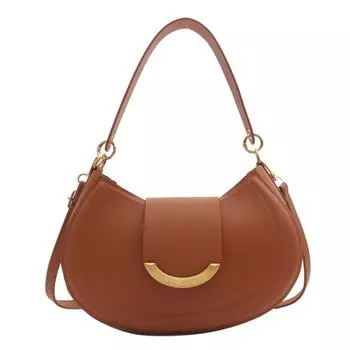 PU Leather Small Shoulder Bag Simple Mini Tote Bag Ins Ladies Messenger Bag Women