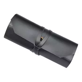 PU Roll Portable Pouch Tool Bag Wrench Tool Foldable Spanner Hammer Camping Pocket Storage Bag Tool Accessories чёрный