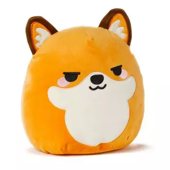 Puckator Marshmallow Plush Cushion H24 x W21 x D17cm Finnick the Fox -SQUIDGLYS