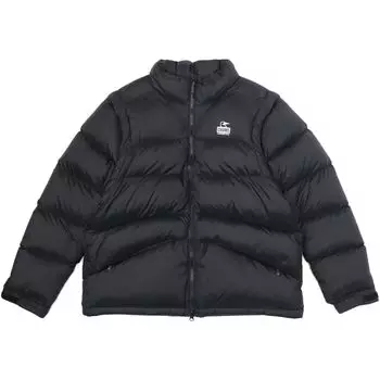 Пуховик 2way Down Jacket Black XL [Chums] Мужской чёрный
