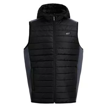 Пуховик без рукавов с капюшоном Toby Мужское JACK & JONES M чёрный