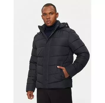 Пуховик Geox Leitan M4628C T3144 F1624 синий Regular Fit EU 46