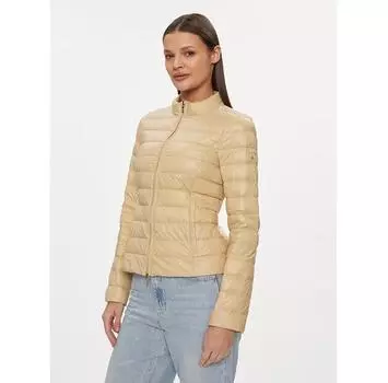 Пуховик Patrizia Pepe CO0178/A503-B182 бежевый Regular Fit EU 38