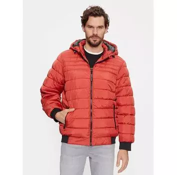 Пуховик Pepe Jeans James PM402598 оранжевый Regular Fit L