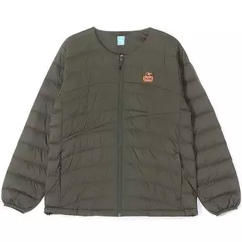 Пуховик Provo Light Down Jacket Olive S [Chums] Мужской оливковый