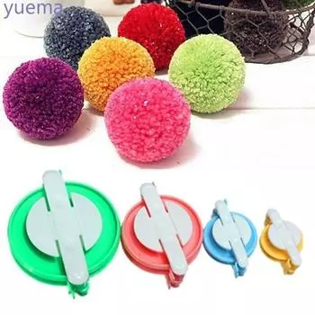 Пуховой шарик Weaver PomPom Maker Набор для вязания ткацких станков для детей DIY 1Set