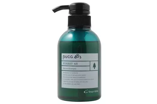Puka 48 Series FOREST 48 Натуральный шампунь с кислотой 300 мл (Слабокислотный/аминотип)