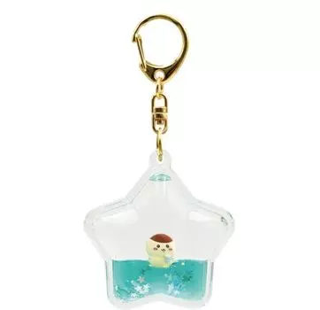 Puka Puka Keychain Chestnut Manju