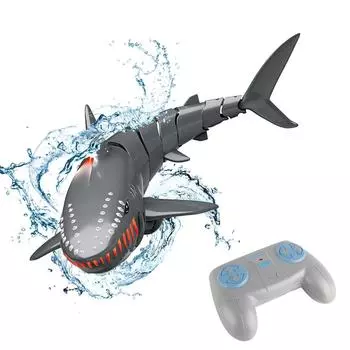 Пульт дистанционного управления игрушка акула 2.4GHZ RC имитация игрушки акулы для бассейна ванной ванны воды
