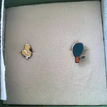 Пуленепробиваемые серьги Inderforest Tree Earrings Bts In The Shop Ears