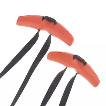 Pull Up Handles Tpe Neutral Grip Heavy Duty Cable Machine Handles Weight-Lifting Multifunction Gym Equipment For Gym Workout оранжевый