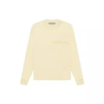 Пуловер Fear of God Essentials FW22, футболка с круглым вырезом, топы унисекс, канареечно-желтый FOG-FW22-551 L