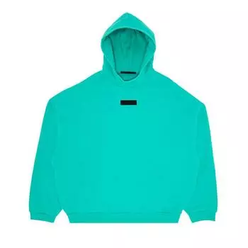 Пуловер Fear of God Essentials с капюшоном и мятным листом, мужские топы, зеленый 192SP242052F M