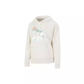 Пуловер с капюшоном Puma Classics с логотипом, женские топы Off-White 531385-88