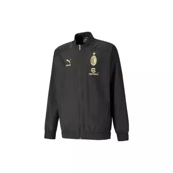 Puma Acm X Koche Ac Milan Letter Printed Zip High Neck Jacket Men Jacket Black 773401-04 M