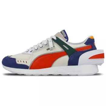 Puma Ader Error x RS-1 White Blue Red Мужские кроссовки Cream Whisper-White Blue-Print 369537-01