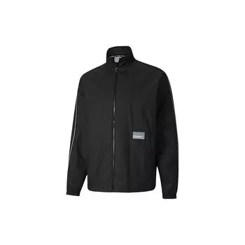 Puma Avenir Track Stand Collar Дышащая куртка Мужская Верхняя одежда Черный 599338-01 S