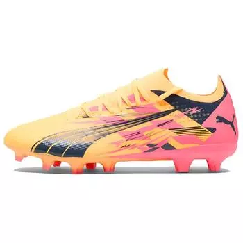 Puma Christian Pulisic x Ultra Match FG AG Copa Amrica Pack мужские кроссовки оранжевые Sun-Stream Navy 107962-01 43