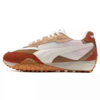 PUMA Удобные универсальные прочные низкие повседневные туфли унисекс кроссовки белые красные 392725-08 37