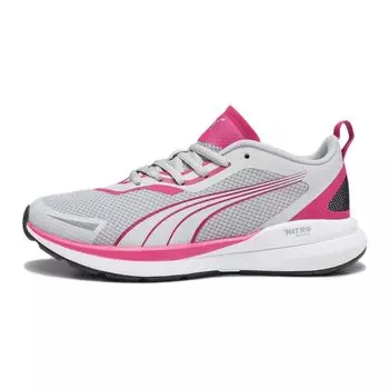 Puma Детские кроссовки Kruz Nitro Big Kid Ash Grey Pinktastic Silver 378878-03 36