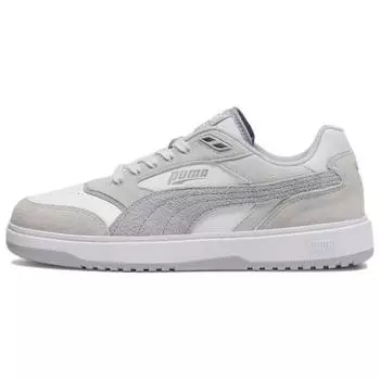 Puma Doublecourt Premium Cool Светло-серый Унисекс Кроссовки Белый 393283-07 40