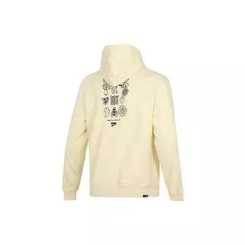 Puma Downtown Fun Logo Print Мужская толстовка с капюшоном Желтый 535412-41 M