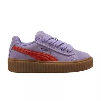 Puma Fenty x Creeper Phatty Little Kid Lavender Burnt Red Детские кроссовки Purple Lavender-Alert Gum 396830-03 33