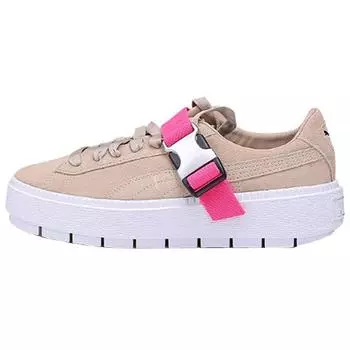 Puma Fenty x Platform Trace Buckle Cement Pink Женские кроссовки Коричневый Белый 367451-02 37