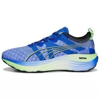 Puma ForeverRun Nitro Royal Sapphire Fizzy Lime Мужские Кроссовки Синие 377757-02 40.5
