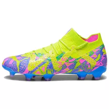 Puma Future Ultimate FG AG Energy Pack Мужские кроссовки Blue Ultra-Blue Yellow-Alert 107546-01 44