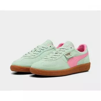 Puma Galleria Puma Palermo Fresh Mint Pink Suede Sneakers 39646302 mint pink/230