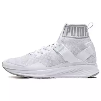 Puma Ignite 3 Evoknit Mid White Мужские кроссовки Серые 189697-03