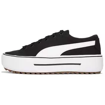 Puma Kaia Platform Черно-белые женские кроссовки Gum 383804-02 35.5