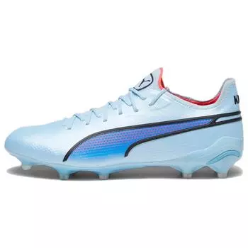 Puma King Ultimate FG AG Breakthrough Pack — Мужские кроссовки Silver Sky Blue Black Fire-Orchid 107563-02 43