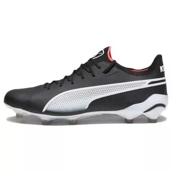 Puma King Ultimate FG AG Breakthrough Pack - черные мужские кроссовки White Fire-Orchid 107563-01 42
