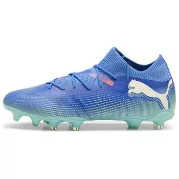 Puma Future Match 7 FG AG Formula Pack Унисекс Кроссовки Синий Bluemazing Белый 107931-01 44.5