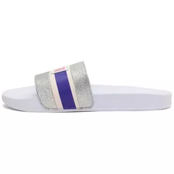 Puma Leadcat FTR Slides 90s Pop - Блестящие белые женские кроссовки Rosewate Purple-Corallites 372624-02